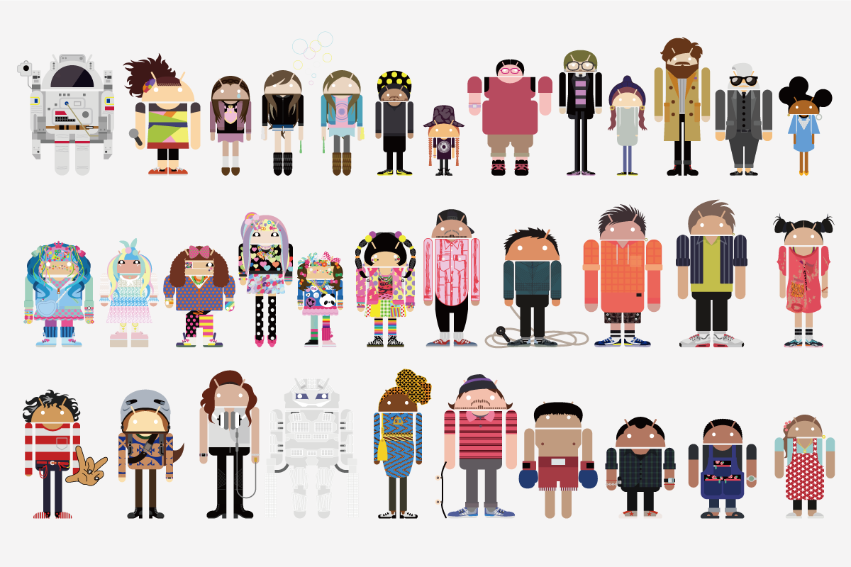 android characters 1